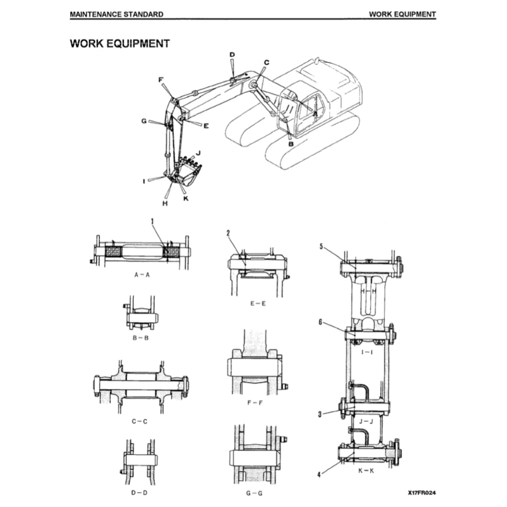 KOMATSU PC200/210/220/25 LC-6-7-8 Workshop Repair Manual - page 8