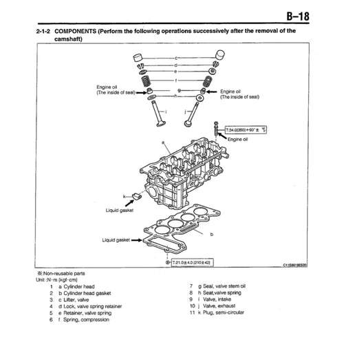 Daihatsu Engine JB-DET Workshop Repair Manual - page 2