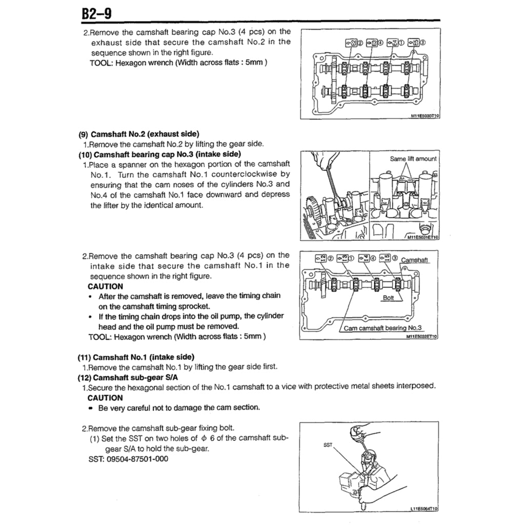 Daihatsu Engine JB-DET Workshop Repair Manual - page 5