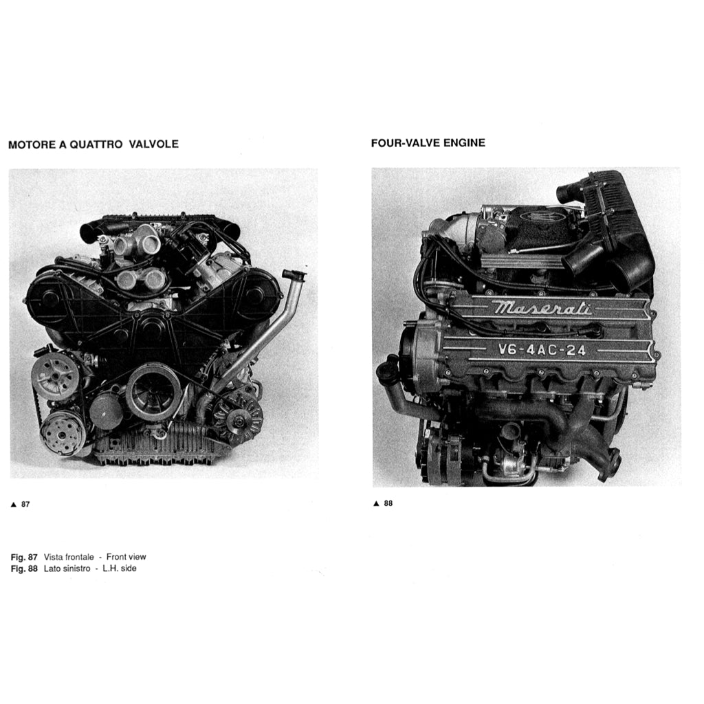 Maserati BITURBO 222/228/420/422/425 1981-1994 Full Manual Set – Repair & Maintenance Manual and Spare Parts Catalog - page 6