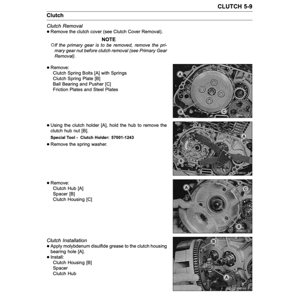 Kawasaki ELIMINATOR 125 / MODENAS JAGUH 175 1997-2007 Full Manual Set – Repair & Maintenance Manual and Spare Parts Catalog and User Handbook - page 7