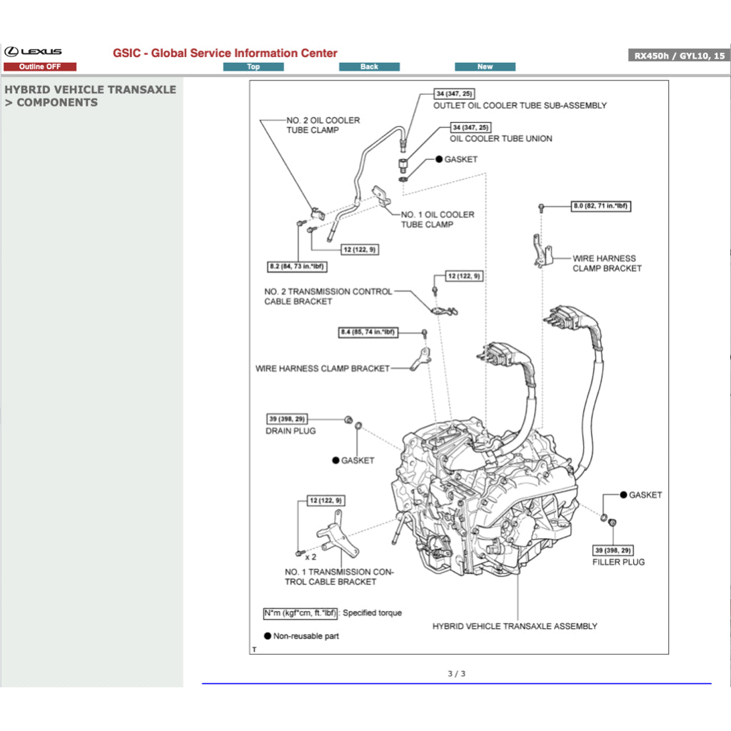Lexus RX450h GYL10/15 2009-2015 Full Manual Set – Repair & Maintenance Manual - page 6