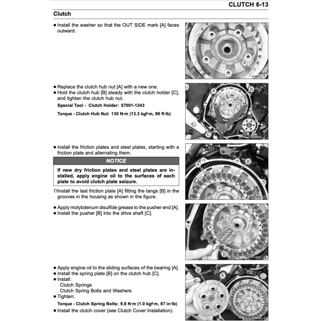 Kawasaki ER-6f ER6f 2006-2014 Full Manual Set – Repair & Maintenance Manual and User Handbook - page 9