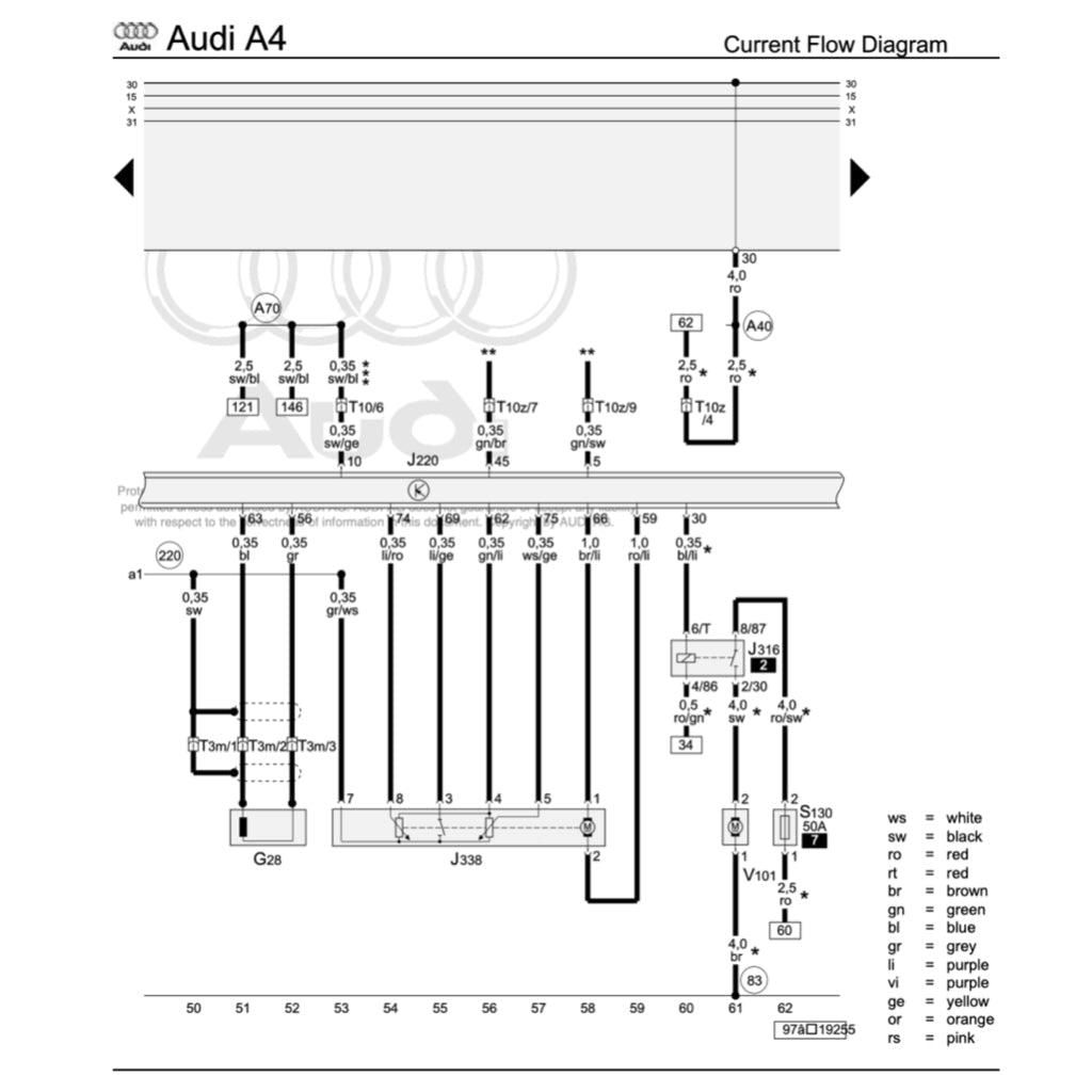 Audi A4 B5 Full Manual Set – 1995-2001 Service Repair Workshop Manual - page 6
