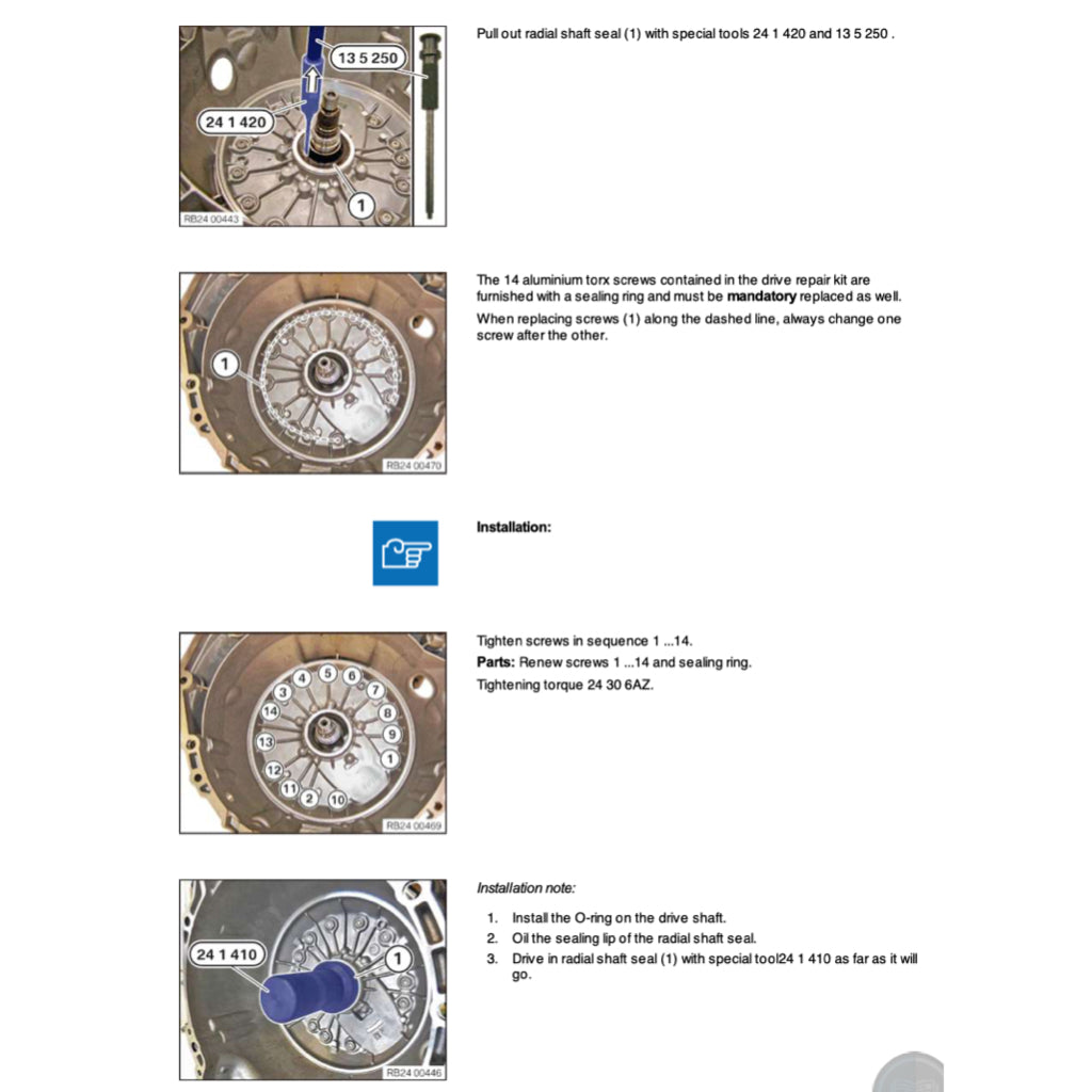 BMW X5 F15 Xdrive40e 2013-2018 Full Manual Set – Repair & Maintenance Manual - page 4