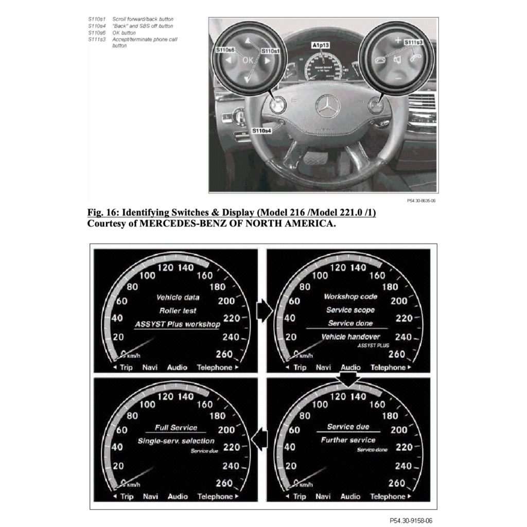 Mercedes-Benz W221 2006-2013 Full Manual Set – Repair & Maintenance Manual - page 8