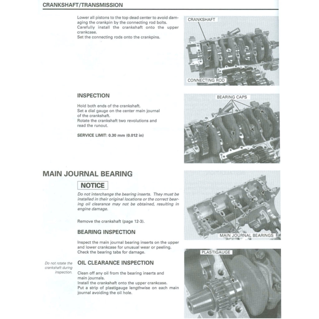Honda CB900F 919 HORNET 2002-2007 Full Manual Set – Repair & Maintenance Manual and User Handbook - page 5