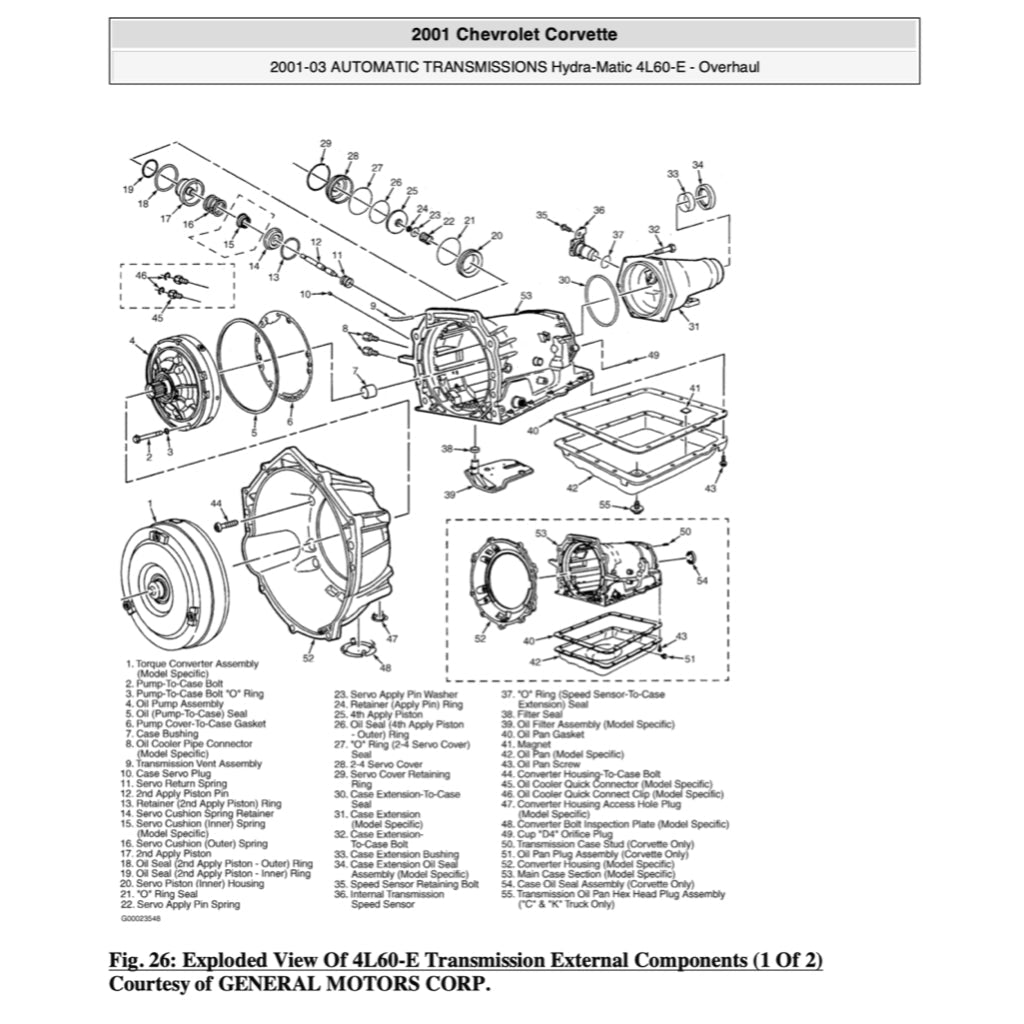 Chevrolet CORVETTE C5 1996-2004 Full Manual Set – Repair & Maintenance Manual - page 3