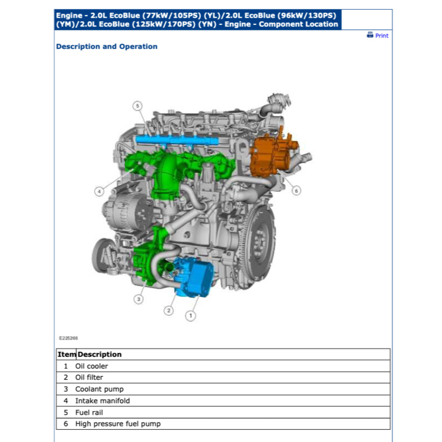 Ford RANGER T6 2019-2021 Full Manual Set – Repair & Maintenance Manual - ALSO CALLED RANGER "T7" - page 8
