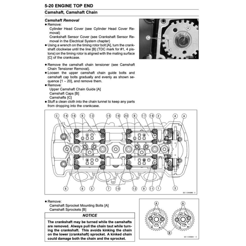 Kawasaki ZR1000 2017-2022 Full Manual Set – Repair & Maintenance Manual and Spare Parts Catalog - page 4