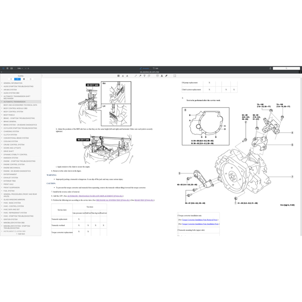 Mazda 2 DE/DH 2007-2014 Full Manual Set – Repair & Maintenance Manual - page 6