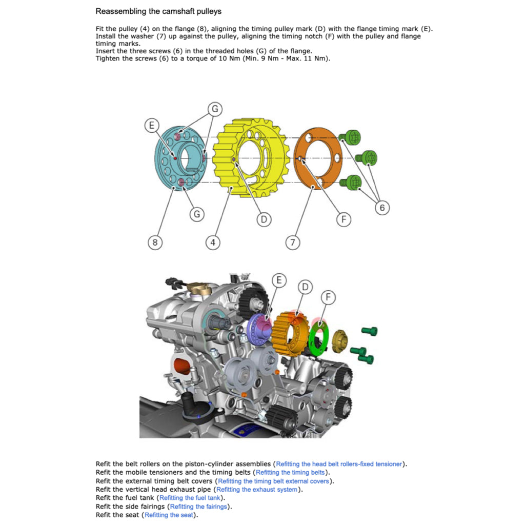 Ducati HYPERSTRADA 821 2013-2017 Full Manual Set – Repair & Maintenance Manual and Spare Parts Catalog and User Handbook - page 7