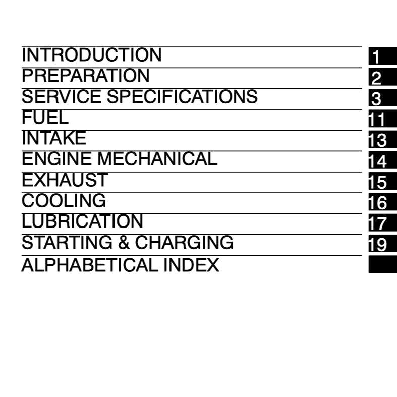 HINO Engine W04D-J Workshop Service Repair Manual - page 2