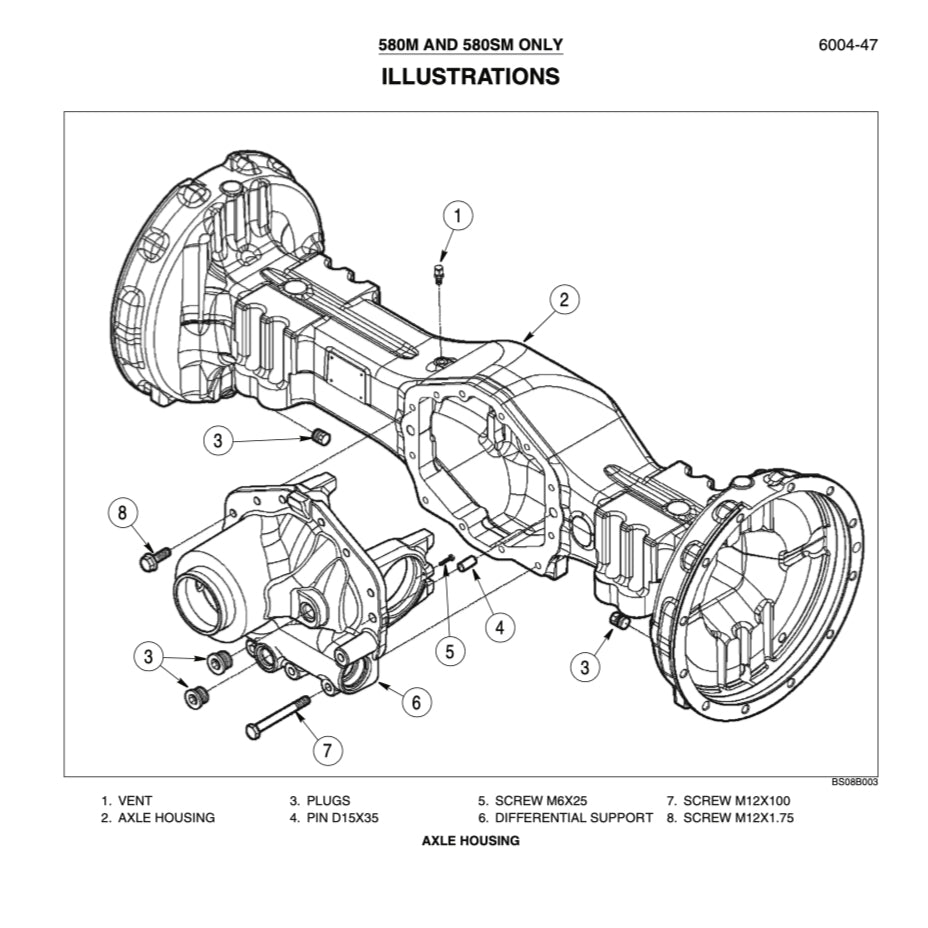 Case 580SM(and) 590SM(and) Loader BACKOE Workshop Repair Manualand Parts Book - page 2