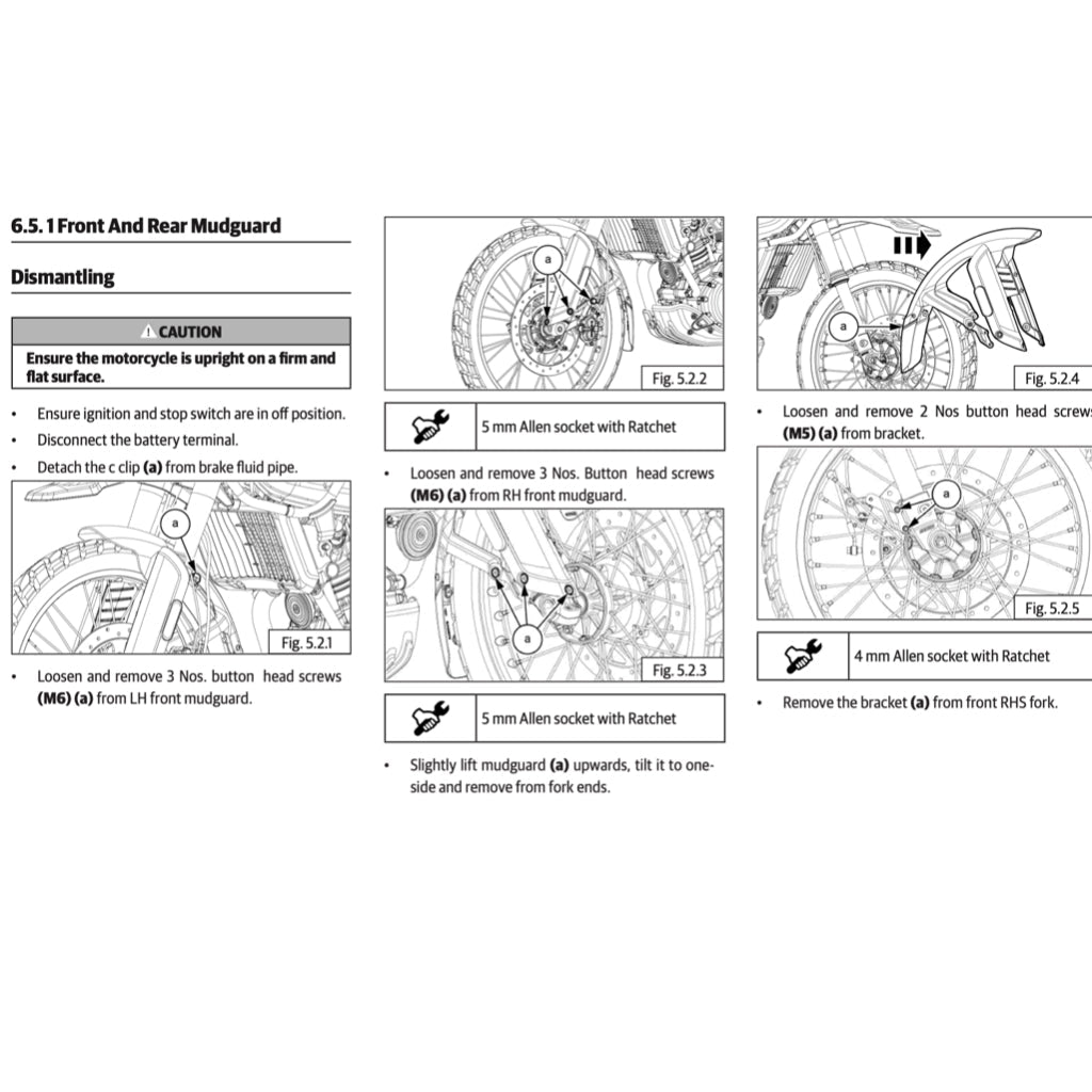 Royal Enfield NEW HIMALAYAN 450 2024+ Full Manual Set – Repair & Maintenance Manual and User Handbook - page 6