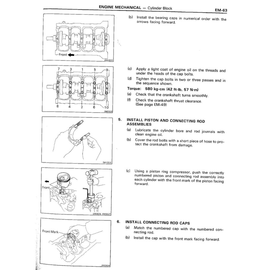Toyota Engine 1E / 2E / 2E-C Service Repair Manual - page 3