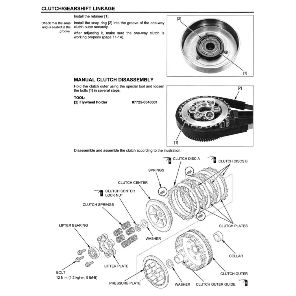 Honda C125 SUPER CUB 2019+ Full Manual Set – Repair & Maintenance Manual and Spare Parts Catalog and User Handbook - page 4