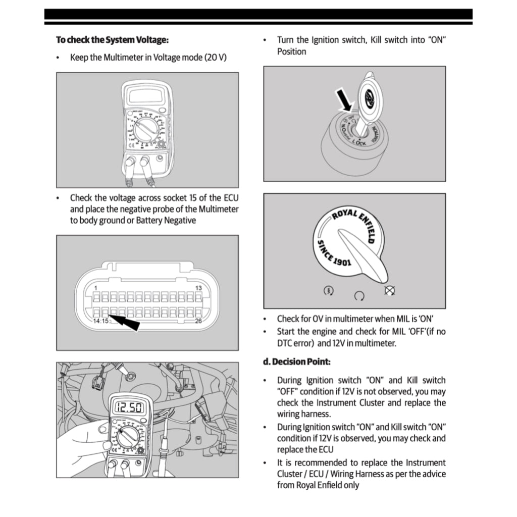 Royal Enfield CLASSIC 350 2022-2023 Full Manual Set – Repair & Maintenance Manual and User Handbook - page 6