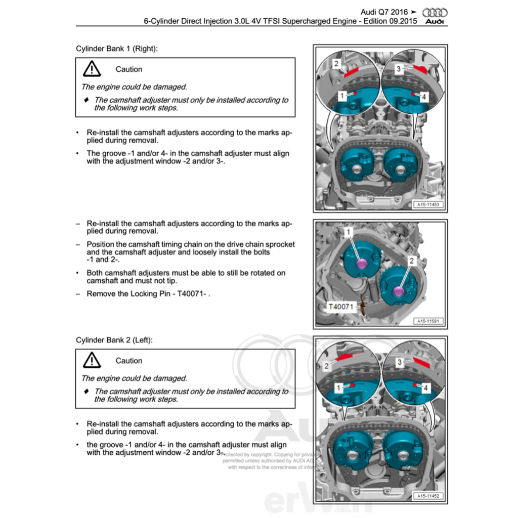 Audi Q7 4M 2015-2020 Full Manual Set – Repair & Maintenance Manual - page 8