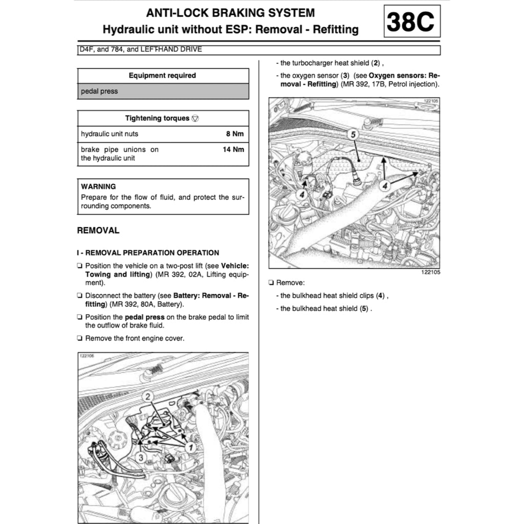 Renault CLIO III BR/CR 2005-2014 Full Manual Set – Repair & Maintenance Manual - page 8