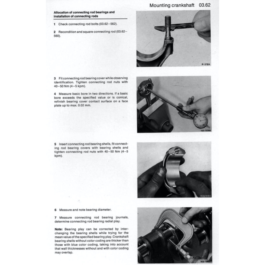 Mercedes-Benz Engine OM615 / 616 /617 Service Repair Manual - page 7