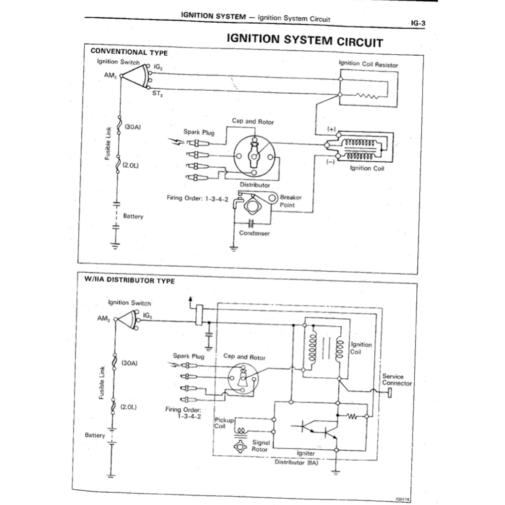 Toyota Engine 1E / 2E / 2E-C Service Repair Manual - page 5