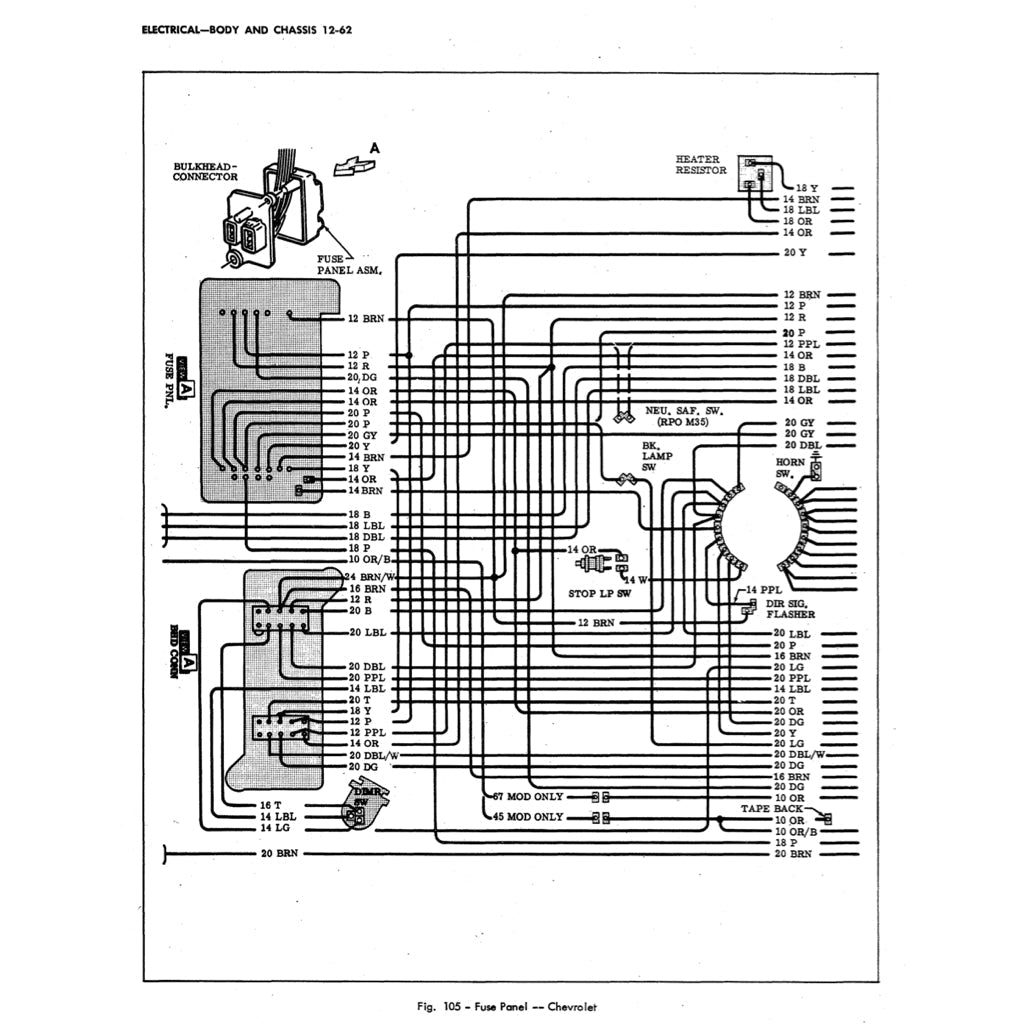 Chevrolet CORVETTE C2 1962-1967 Full Manual Set – Repair & Maintenance Manual - page 7