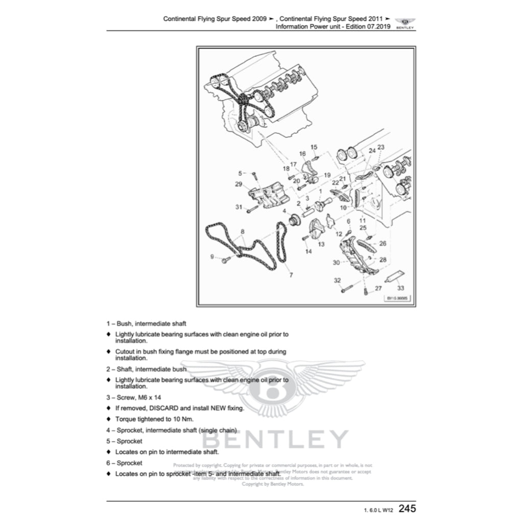 Bentley CONTINENTAL FLYING SPUR W12 2005-2013 Full Manual Set – Repair & Maintenance Manual - page 5