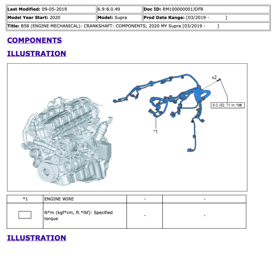 Toyota GR SUPRA 2019-2022 Full Manual Set – Repair & Maintenance Manual - page 2