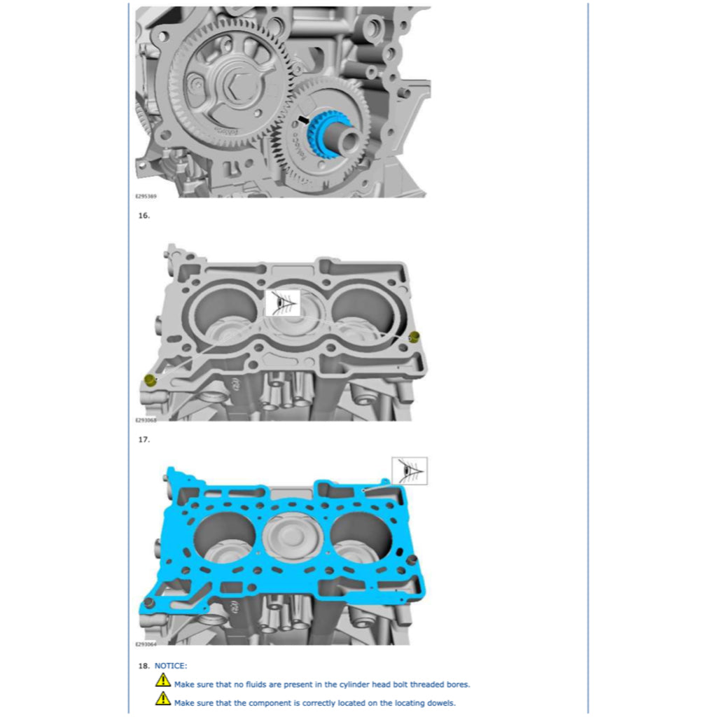Ford 1.5L ECOBOOST Engine Workshop Repair Manual - page 7