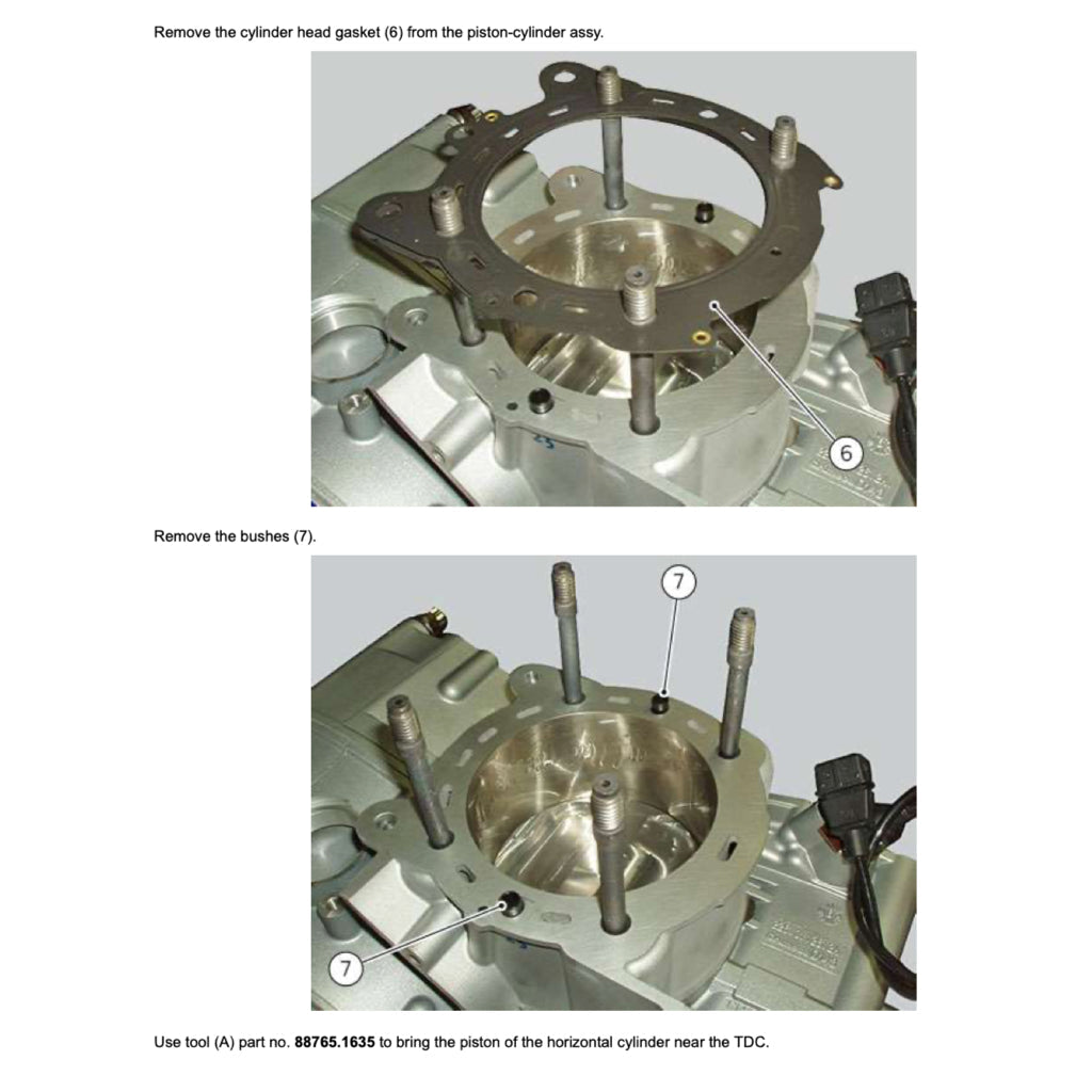 Ducati MONSTER 937+ 2021+ Full Manual Set – Repair & Maintenance Manual and Spare Parts Catalog and User Handbook - page 8