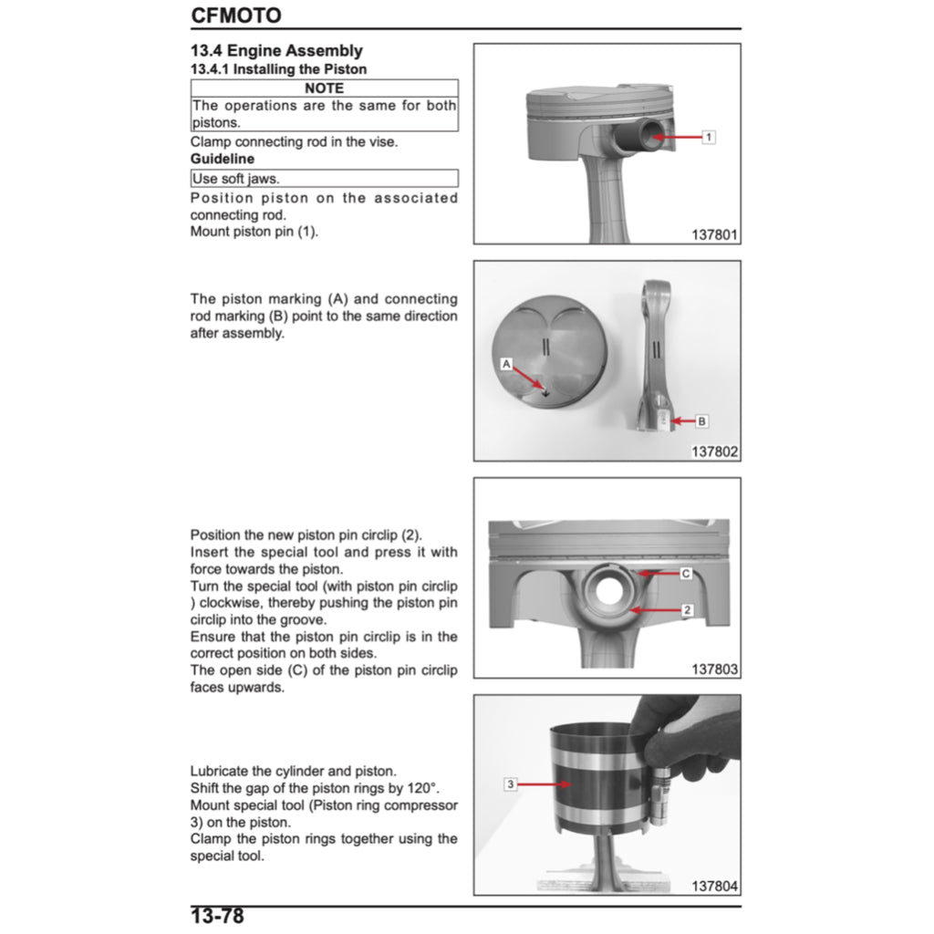 CFMoto 800NK 2023+ Full Manual Set – Repair & Maintenance Manual and Spare Parts Catalog and User Handbook - page 7