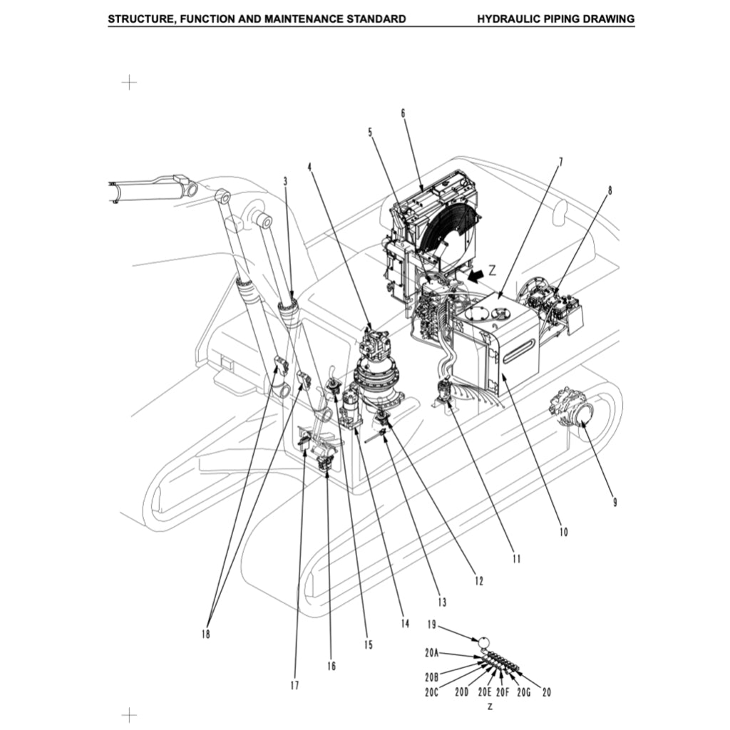 KOMATSU PC400LC / PC450LC Excavator Workshop Repair Manual - page 3