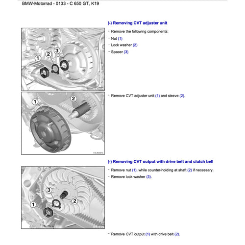 BMW C650GT 2012-2020 Full Manual Set – Repair & Maintenance Manual and Spare Parts Catalog and RIDER'S Manual - page 2
