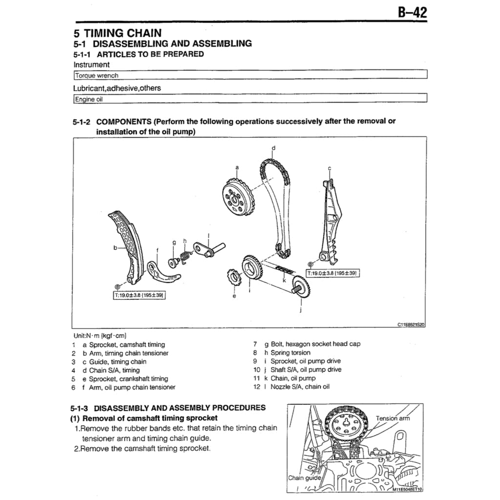Daihatsu Engine JB-DET Workshop Repair Manual - page 3