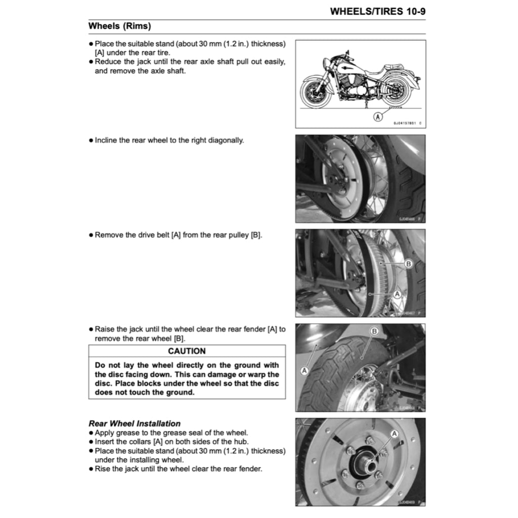 Kawasaki VULCAN 900 VN900 2006+ Full Manual Set – Repair & Maintenance Manual and Spare Parts Catalog and User Handbook - page 8