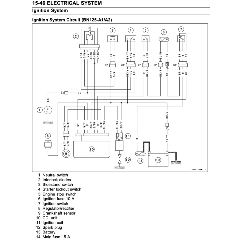 Kawasaki ELIMINATOR 125 / MODENAS JAGUH 175 1997-2007 Full Manual Set – Repair & Maintenance Manual and Spare Parts Catalog and User Handbook - page 9