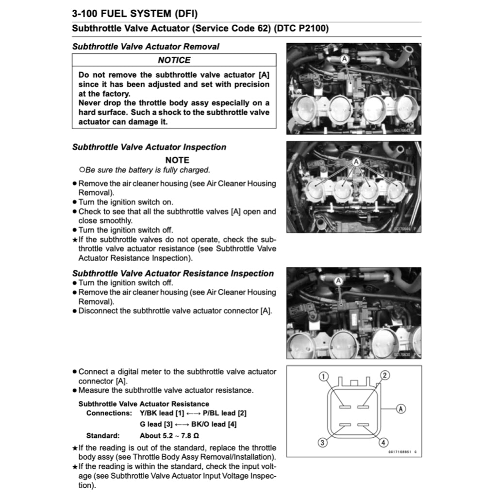 Kawasaki Z1000 2017-2022 Full Manual Set – Repair & Maintenance Manual and Spare Parts Catalog and User Handbook - page 6