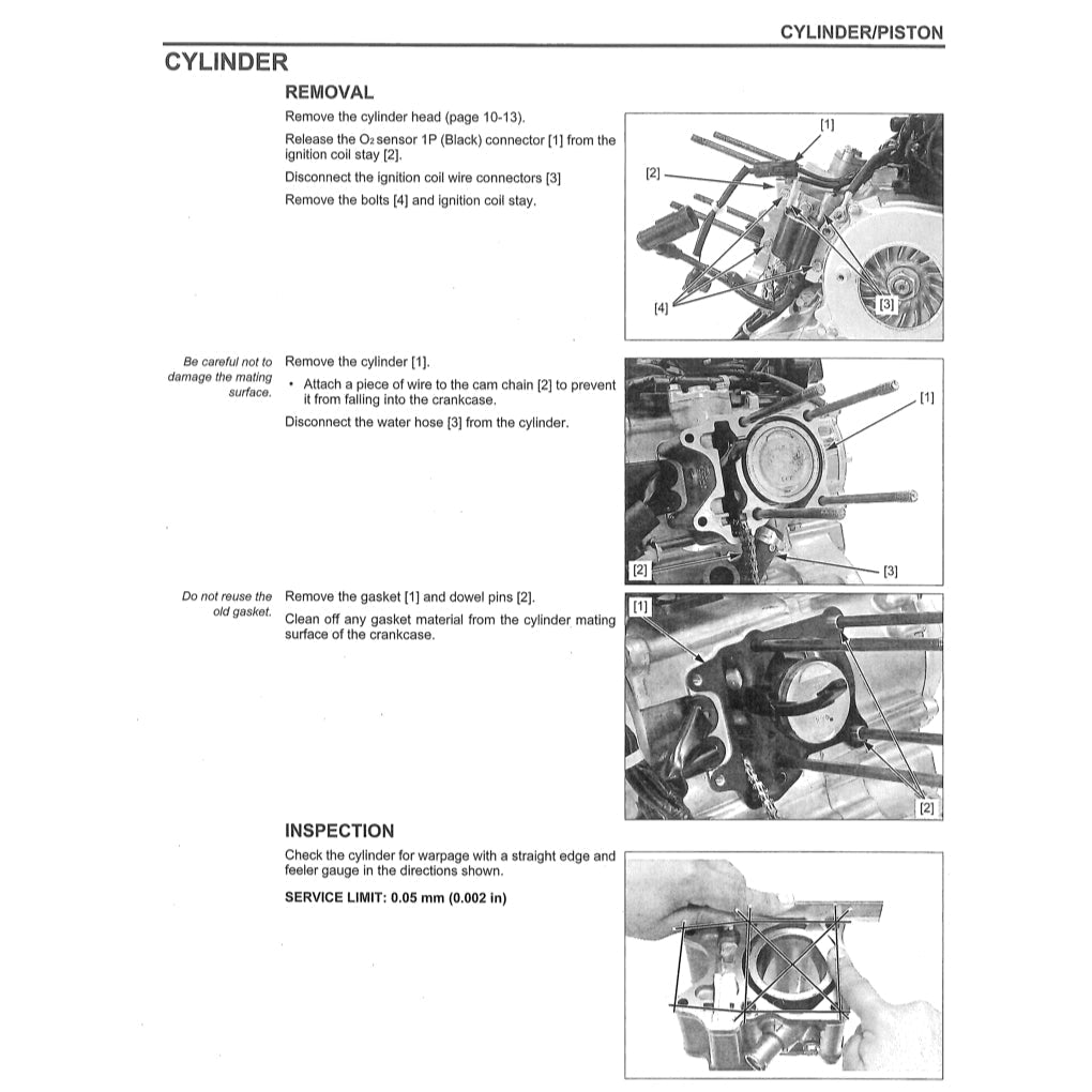 Honda PCX150 V2 2013-2018 Full Manual Set – Repair & Maintenance Manual and Spare Parts Catalog - page 8
