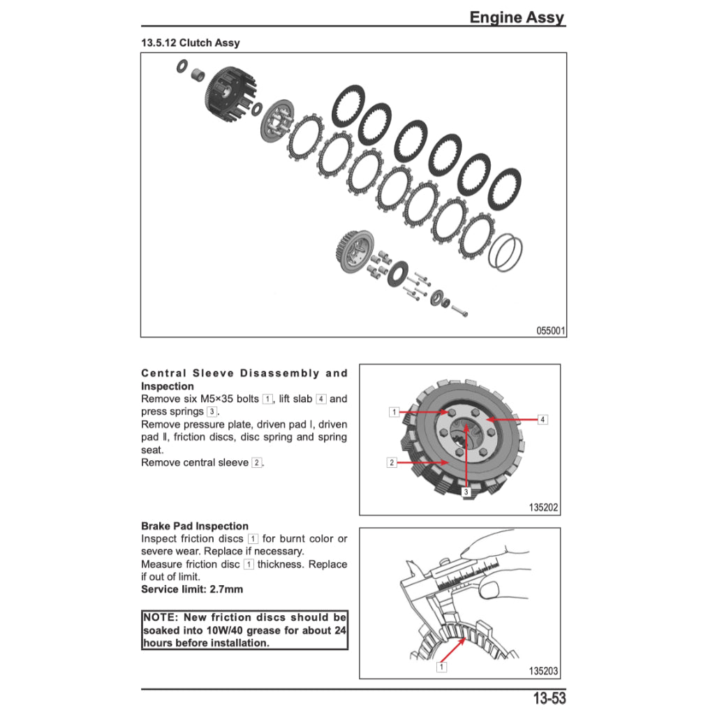 CFMoto 300SR 2020+ Full Manual Set – Repair & Maintenance Manual and Spare Parts CatalogandUser Handbook - page 7