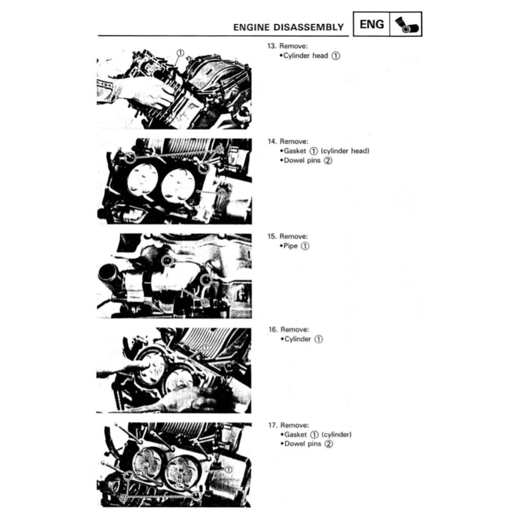 Yamaha XTZ750 SUPER TENERE 1989-1996 Full Manual Set – Repair & Maintenance Manual and Spare Parts Catalog - page 8