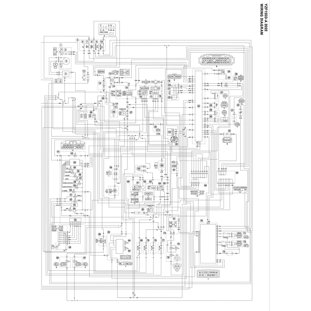 Yamaha YZF-R15 M V4 2022+ Full Manual Set – Repair & Maintenance Manual and Spare Parts Catalog and User Handbook - page 7