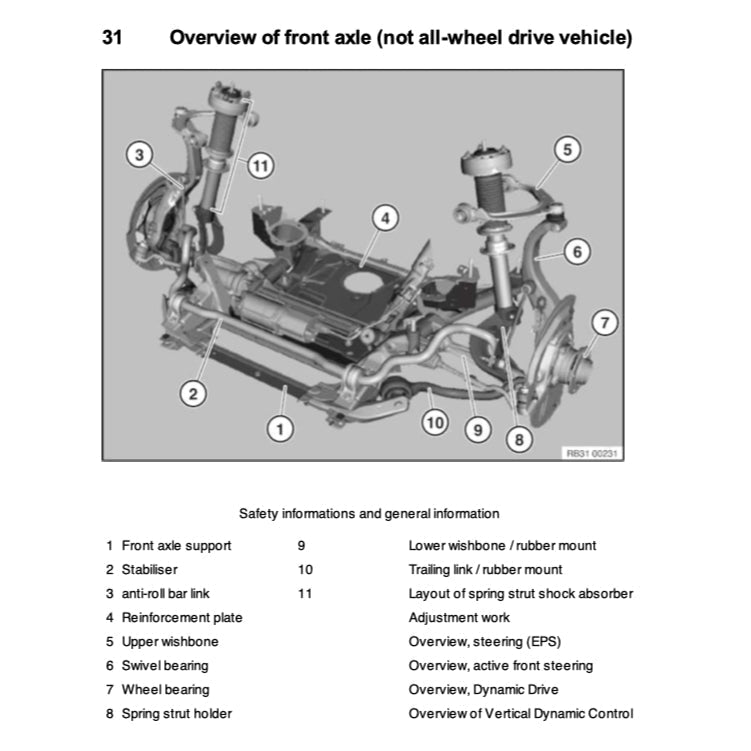 BMW X5 F15 Xdrive40e 2013-2018 Full Manual Set – Repair & Maintenance Manual - page 6