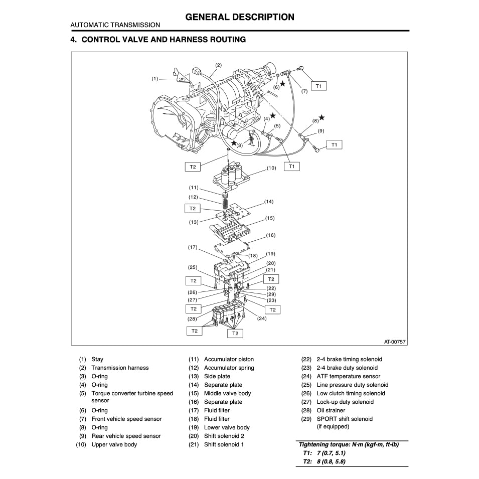 Subaru LEGACY BE/BH 1999-2004 Full Manual Set – Repair & Maintenance Manual - page 6