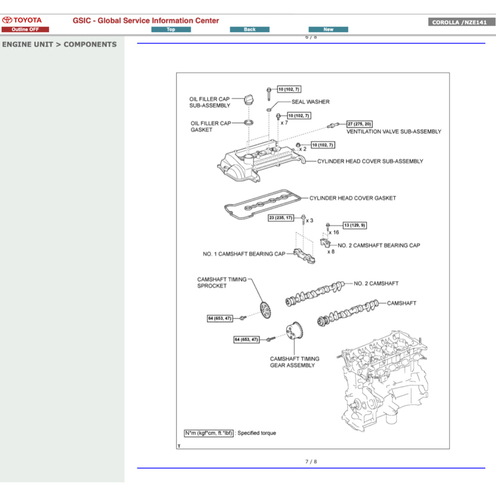 Toyota COROLLA ALTIS E141 2010-2013 Full Manual Set – Service WORKBOOK Workshop Manual - page 9