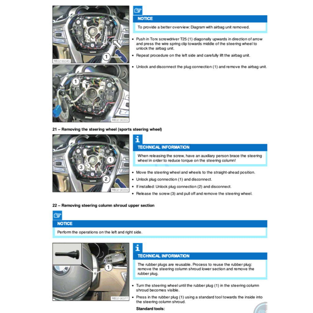BMW X7 G07 2019+ Full Manual Set – Repair & Maintenance Manual - page 8
