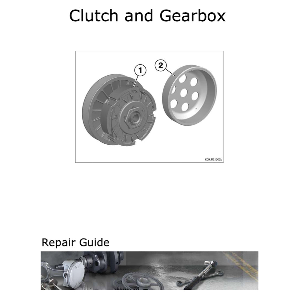 BMW C400 GT K08 2018+ Full Manual Set – Repair & Maintenance Manual and Spare Parts Catalog and RIDER'S Manual - page 6
