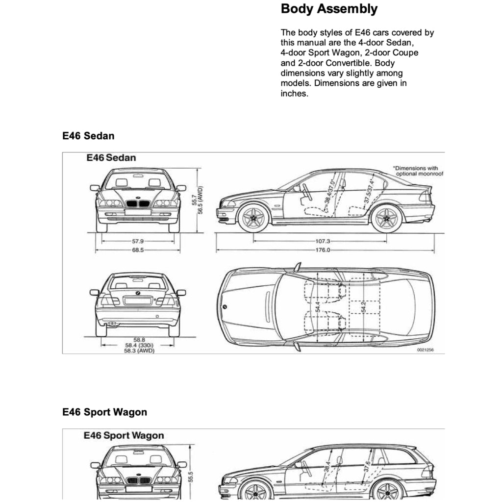 BMW 3 Series E46 1998-2006 Full Manual Set – Workshop Repair & Maintenance Manual - page 2