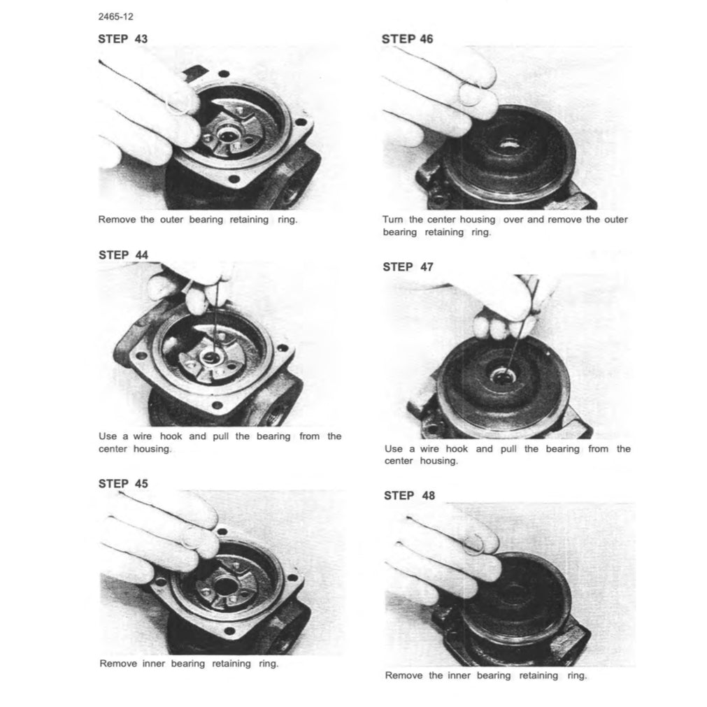 Case 580SK Loader BACKOE Workshop Repair Manualand Parts Book - page 7