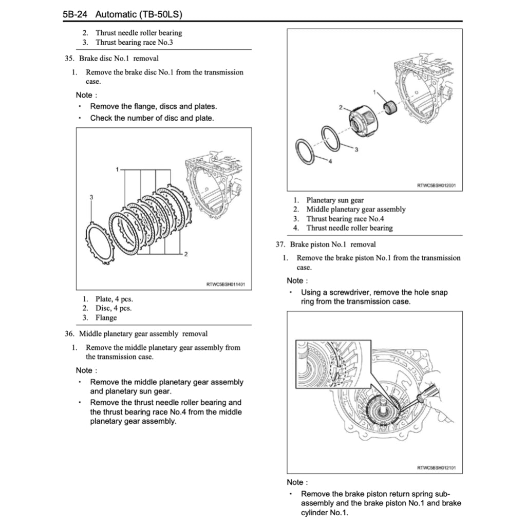Isuzu D-MAX TFR / TFS 2012-2020 Full Manual Set – Repair & Maintenance Manual - page 9